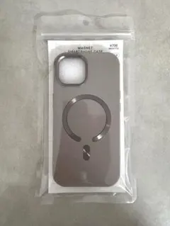 3COINS iPhone15スマホケース MagSafe 対応　ブラウンのサムネイル