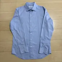 ユニクロ　スーパーノンアイロンスリムフィットシャツ　ボタンダウン　ポケットなし