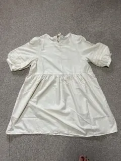 earthmusic＆ecology ブラウス バルーン袖 アイボリー