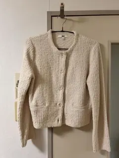 UNIQLO アイボリー カーディガン Mサイズ
