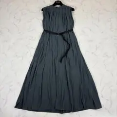 2026年最新】allureville アルアバイル ベルト付きギャザーワンピース