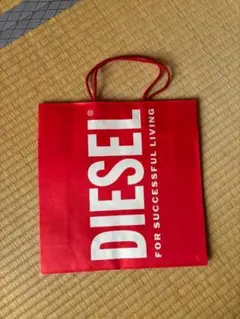 【新品】DIESEL ディーゼル 紙袋ショッパー　中サイズ