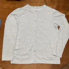 mont-bell WIC.カーディガン ライトグレー Mサイズ レディース