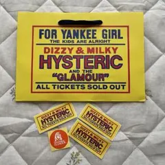 ヒステリックグラマー♡ショップ袋ショッパー小１枚♡ステッカー４枚セット