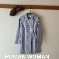 HUMAN WOMAN ライトブルー コートのサムネイル