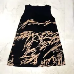 823 【希少】 萌 MOYURU ニットワンピース アート柄 ウール M〜L 2025年最新】萌 MOYURU ワンピースの人気アイテム - メルカリ
