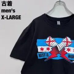 ギルダン Tシャツ AEW All Elite Wrestling 黒 XL古着のサムネイル