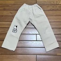 ★moujonjon★ベージュロングパンツ★110cm★