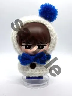 ※choco._.pi様専用※ すのチル　ソフビサイズ　雪だるま着ぐるみ　青