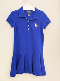 Polo Ralph Lauren 半袖ワンピース 青
