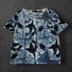 Paul Smith BLACK 幾何学模柄 フルグラフィック tシャツ 40のサムネイル
