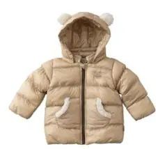 HOT BISCUITS グースリー素材 中綿ジャンパー【フード取り外しOK】