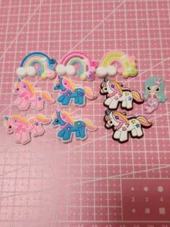 ハンドメイド　ラバーパーツ　ユニコーン