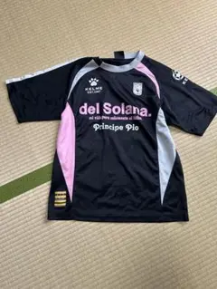 KELME スポーツシャツ 黒/ピンク M