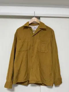 オープンカラーシャツ 長袖