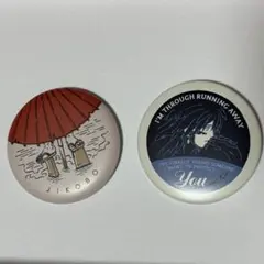 ジブリ 缶バッジ ハウル＆ジコ坊