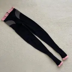 メディキュット❣️着圧レギンス 黒とピンク メッシュパネル