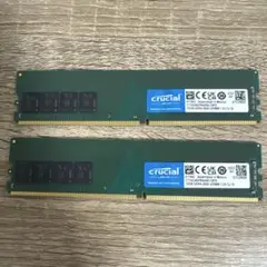 crucial メモリ 32GB(16GB×2) DDR4-2666