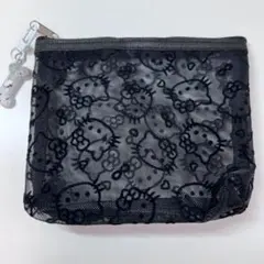 【未使用品】ハローキティ メッシュポーチ