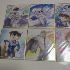 名探偵コナン イラストミニ色紙 8枚セット