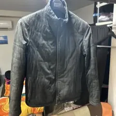 【良品】MASAKI PARIS レザージャケット ノーカラー 46 茶色 良品】MASAKI PARIS レザージャケット ノーカラー 46 茶色 - メルカリ