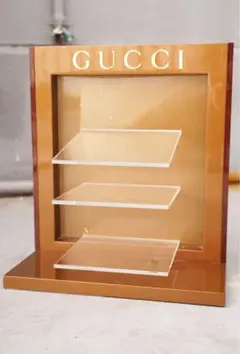 ヴィンテージ 80年代 GUCCI グッチ 非売品 陳列棚 店舗用 店舗什器のサムネイル