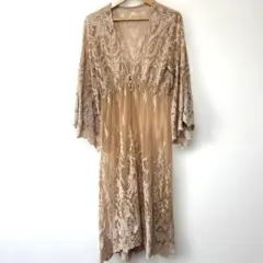 ENVYMベージュ レース ガウンのサムネイル
