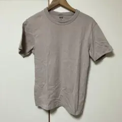 UNIQLO U ベージュ Tシャツ Sサイズ