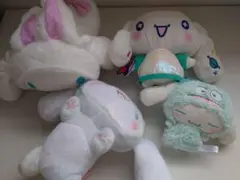 サンリオ シナモロール ぬいぐるみ4つセット