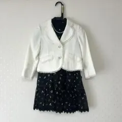 組曲　フォーマル　ワンピース　ジャケット　セット　L