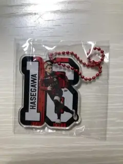 16 長谷川 ナンバーアクリルキーホルダー コンサドーレ