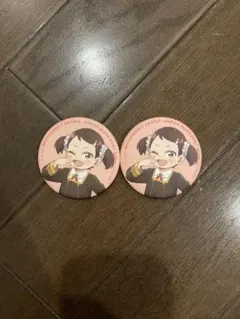 万博　スパイファミリートレーディング缶バッジ　ベッキー　2個