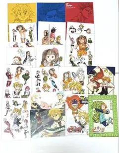七つの大罪 ポストカード ブロマイド セット