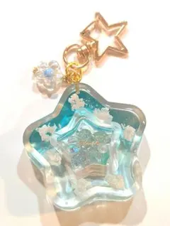 ☁️空のダブルシェイカーキーホルダー☁️