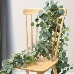 【2本セット】ガーランド ユーカリ インテリア フェイクグリーン ナチュラル