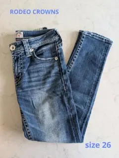 RODEO CROWNS　デニム　サイズ26