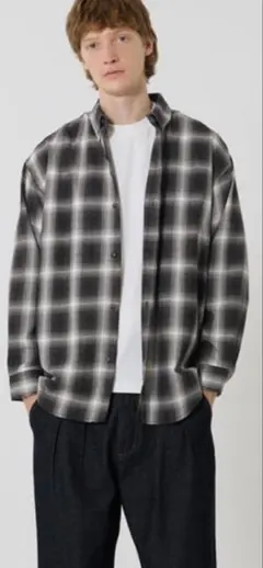 最終値下げ！新品未使用cocaメンズチェックシャツ