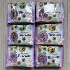 【新品未開封】ディズニー　刺繍缶バッジビスケット2　6点セット
