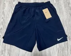 新品ナイキ DRI-FIT 青 ハーフパンツ Sサイズ