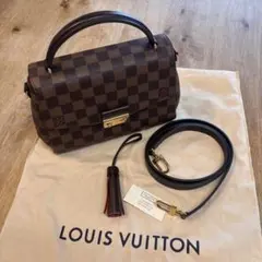 LOUIS VUITTON ダミエ ショルダーバッグ エベヌクロワゼットのサムネイル