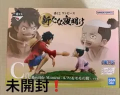 未開封❗️ 一番くじ ワンピース 新たな夜明け C賞 ルフィ＆モモの助