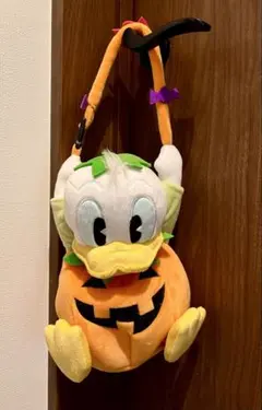 ディズニーストア　ドナルドダック カボチャバッグ