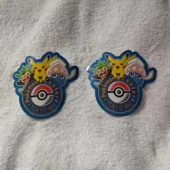 ポケモンセンタートウキョーベイ　ステッカー2枚