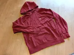 Champion 赤 フード付きパーカー