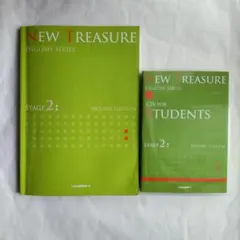 NEW TREASURE ENGLISH SECOND EDITION　CD付き