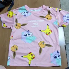 ポケモン Tシャツ 130cm ピンク