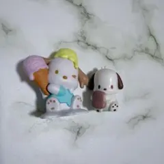 ポチャッコ セット とろり～んマスコット2 おうちタイム フィギュア