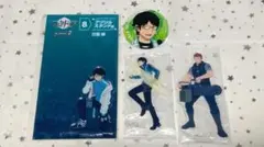 ワールドトリガー 三雲修 木崎レイジ アクスタ 缶バッジ