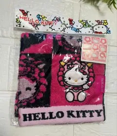 ご当地限定キティちゃん　タオルハンカチ　(沖縄)