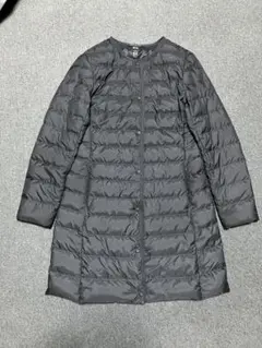 【UNIQLO】Mサイズ ウルトラライトダウン　ロングジャケット グレー